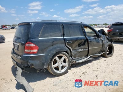 Trzecie zdjęcie samochodu z tyłu: 2009 MERCEDES-BENZ GL 550 4MATIC VIN:4JGBF86E09A498633 - miniatura