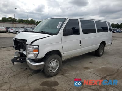 2014 FORD ECONOLINE E350 SUPER DUTY WAGON 1FBSS3BL3EDA50438 - główne zdjęcie licytacji z USA - miniatura