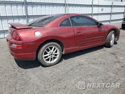 Trzecie zdjęcie samochodu z tyłu: 2000 MITSUBISHI ECLIPSE GT VIN:4A3AC54L6YE118952 - miniatura