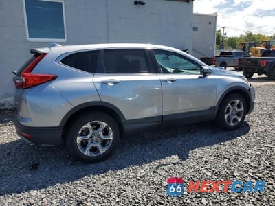 Trzecie zdjęcie samochodu z tyłu: 2019 HONDA CR-V EX VIN:2HKRW2H56KH673933 - miniatura