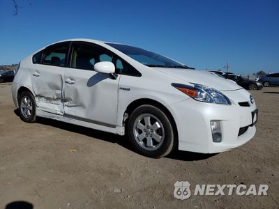 Czwarte zdjęcie samochodu z boku: 2010 TOYOTA PRIUS VIN:JTDKN3DU9A0187264 - miniatura