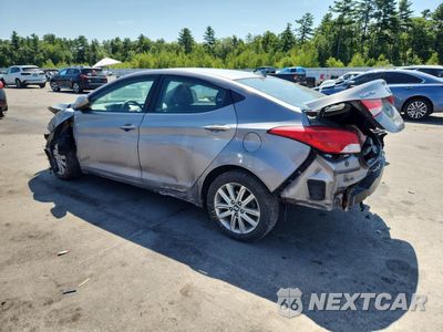 Drugie zdjęcie samochodu z przodu: 2013 HYUNDAI ELANTRA GLS VIN:KMHDH4AE5DU492949 - miniatura