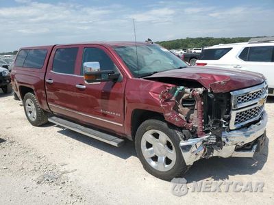 Czwarte zdjęcie samochodu z boku: 2015 CHEVROLET SILVERADO K1500 LTZ VIN:3GCUKSEJ6FG370575 - miniatura
