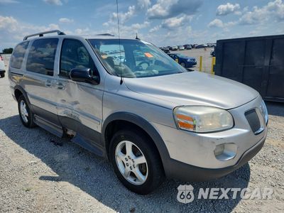 Czwarte zdjęcie samochodu z boku: 2006 PONTIAC MONTANA SV6 INCOMPLETE VIN:1G5DV13LX6D208197 - miniatura