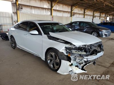Czwarte zdjęcie samochodu z boku: 2018 HONDA ACCORD EX VIN:1HGCV1F43JA063220 - miniatura