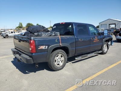 Trzecie zdjęcie samochodu z tyłu: 2007 CHEVROLET SILVERADO K1500 CLASSIC CREW CAB VIN:2GCEK13V871171865 - miniatura