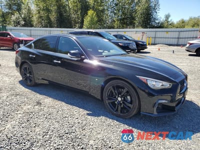 Czwarte zdjęcie samochodu z boku: 2021 INFINITI Q50 SENSORY VIN:JN1EV7CR4MM755874 - miniatura