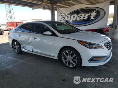Czwarte zdjęcie samochodu z boku: 2017 HYUNDAI SONATA SPORT VIN:5NPE34ABXHH511329 - miniatura