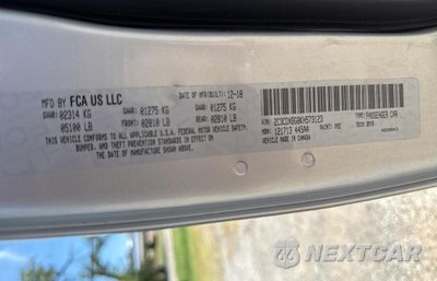 Zdjęcie 10 z 10 samochodu: 2019 DODGE CHARGER SXT VIN:2C3CDXBG8KH573123 - miniatura