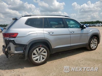 Trzecie zdjęcie samochodu z tyłu: 2021 VOLKSWAGEN ATLAS SE VIN:1V2WR2CA2MC596764 - miniatura