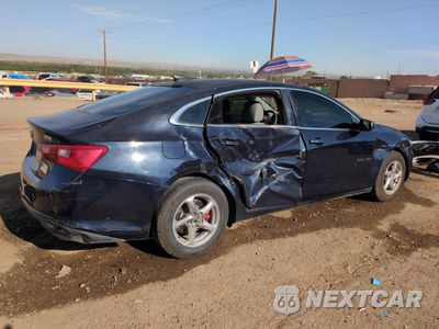 Trzecie zdjęcie samochodu z tyłu: 2017 CHEVROLET MALIBU LS VIN:1G1ZB5ST8HF254482 - miniatura