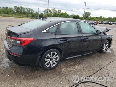 Trzecie zdjęcie samochodu z tyłu: 2022 HONDA CIVIC LX VIN:2HGFE2F26NH546578 - miniatura