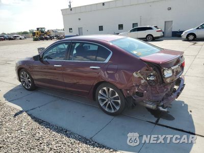 Drugie zdjęcie samochodu z przodu: 2014 HONDA ACCORD SPORT VIN:1HGCR2F53EA136949 - miniatura