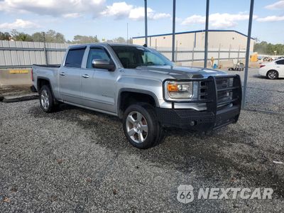 Czwarte zdjęcie samochodu z boku: 2014 GMC SIERRA K1500 SLT VIN:3GTU2VEC9EG407359 - miniatura