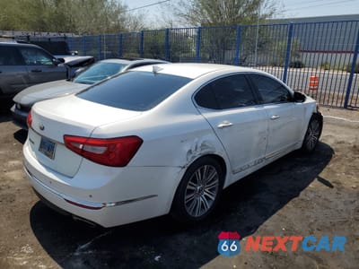 Trzecie zdjęcie samochodu z tyłu: 2015 KIA CADENZA PREMIUM VIN:KNALN4D73F5194822 - miniatura