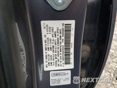 Zdjęcie 12 z 12 samochodu: 2017 HONDA ACCORD SPORT VIN:1HGCR2F59HA289436 - miniatura