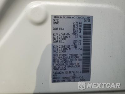 Zdjęcie 13 z 13 samochodu: 2016 NISSAN ROGUE S VIN:5N1AT2MV5GC876287 - miniatura