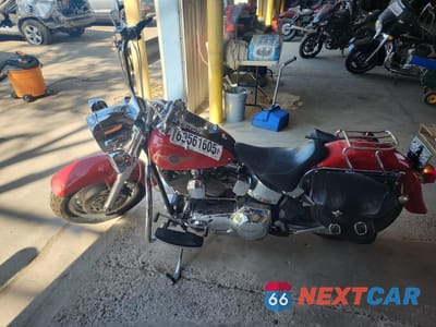 Trzecie zdjęcie samochodu z tyłu: 2002 HARLEY-DAVIDSON FLSTFI VIN:1HD1BXB142Y020882 - miniatura