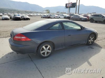 Trzecie zdjęcie samochodu z tyłu: 2003 HONDA ACCORD EX VIN:1HGCM71673A028195 - miniatura
