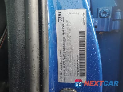 Zdjęcie 12 z 12 samochodu: 2019 AUDI RS3 VIN:WUABWHFF0KA900494 - miniatura