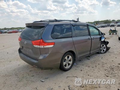 Trzecie zdjęcie samochodu z tyłu: 2011 TOYOTA SIENNA LE VIN:5TDKK3DC6BS116246 - miniatura