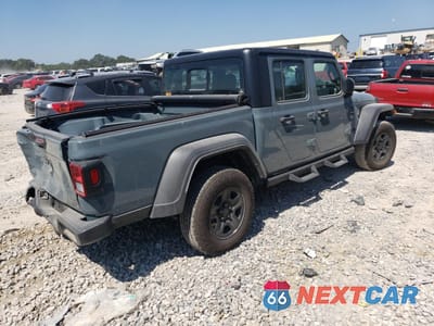 Trzecie zdjęcie samochodu z tyłu: 2024 JEEP GLADIATOR SPORT VIN:1C6JJTAG5RL116375 - miniatura