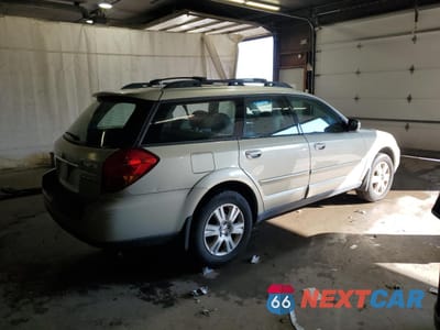 Trzecie zdjęcie samochodu z tyłu: 2005 SUBARU LEGACY OUTBACK 2.5I LIMITED VIN:4S4BP62C557354475 - miniatura