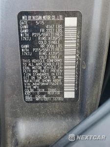Zdjęcie 13 z 13 samochodu: 2015 NISSAN JUKE S VIN:JN8AF5MV4FT562419 - miniatura