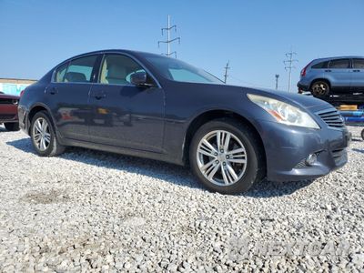Czwarte zdjęcie samochodu z boku: 2012 INFINITY G25 SEDAN X VIN:JN1DV6AR4CM730240 - miniatura