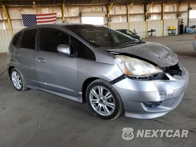 Czwarte zdjęcie samochodu z boku: 2009 HONDA FIT SPORT VIN:JHMGE88459S042783 - miniatura