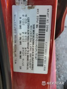 Zdjęcie 12 z 14 samochodu: 2017 MAZDA 6 GRAND TOURING VIN:JM1GL1W50H1104265 - miniatura
