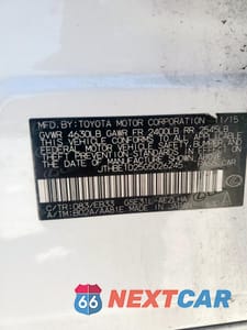 Zdjęcie 12 z 12 samochodu: 2016 LEXUS IS 350 VIN:JTHBE1D25G5026245 - miniatura