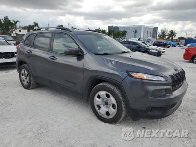 Czwarte zdjęcie samochodu z boku: 2017 JEEP CHEROKEE LIMITED VIN:1C4PJLDS1HW547439 - miniatura