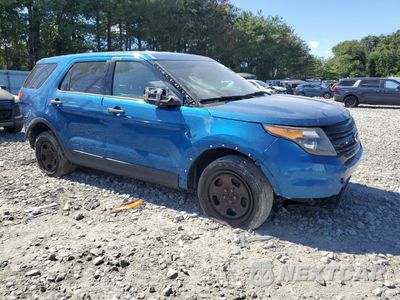 Czwarte zdjęcie samochodu z boku: 2014 FORD EXPLORER POLICE INTERCEPTOR VIN:1FM5K8AR3EGB59293 - miniatura