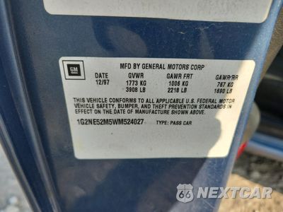 Zdjęcie 12 z 14 samochodu: 1998 PONTIAC GRAND AM SE VIN:1G2NE52M5WM524027 - miniatura