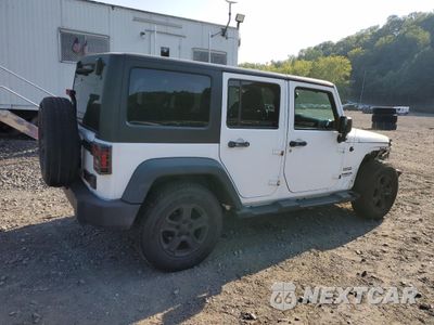 Trzecie zdjęcie samochodu z tyłu: 2015 JEEP WRANGLER UNLIMITED SPORT VIN:1C4HJWDG4FL619900 - miniatura