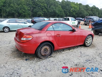 Trzecie zdjęcie samochodu z tyłu: 2005 MERCEDES-BENZ SLK 350 VIN:WDBWK56F45F053896 - miniatura