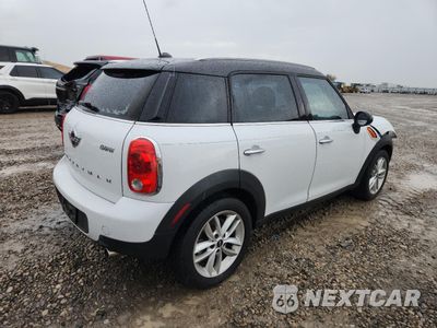 Trzecie zdjęcie samochodu z tyłu: 2014 MINI COOPER COUNTRYMAN VIN:WMWZB3C54EWR38790 - miniatura