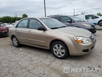Czwarte zdjęcie samochodu z boku: 2007 KIA SPECTRA EX VIN:KNAFE122975482137 - miniatura