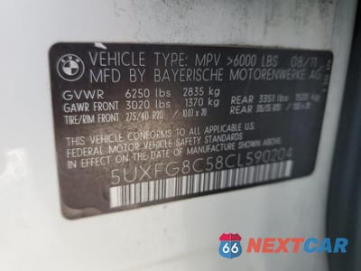 Zdjęcie 13 z 15 samochodu: 2012 BMW X6 XDRIVE50I VIN:5UXFG8C58CL590204 - miniatura