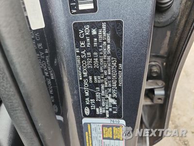 Zdjęcie 12 z 12 samochodu: 2019 KIA FORTE FE VIN:3KPF24AD1KE075457 - miniatura