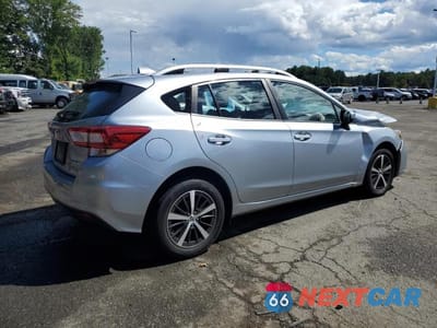 Trzecie zdjęcie samochodu z tyłu: 2019 SUBARU IMPREZA PREMIUM VIN:4S3GTAC64K3750885 - miniatura