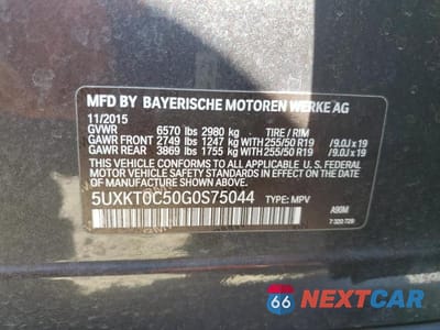 Zdjęcie 14 z 14 samochodu: 2016 BMW X5 XDR40E VIN:5UXKT0C50G0S75044 - miniatura