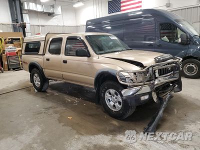 Czwarte zdjęcie samochodu z boku: 2001 TOYOTA TACOMA DOUBLE CAB VIN:5TEHN72NX1Z793945 - miniatura