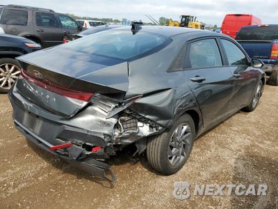 Trzecie zdjęcie samochodu z tyłu: 2024 HYUNDAI ELANTRA SEL VIN:KMHLM4DGXRU689952 - miniatura