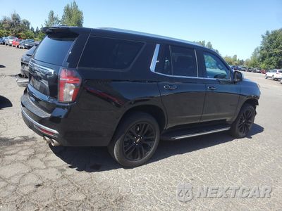 Trzecie zdjęcie samochodu z tyłu: 2024 CHEVROLET TAHOE K1500 PREMIER VIN:1GNSKSKD2RR300475 - miniatura