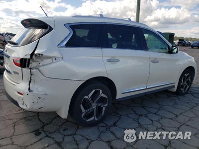 Trzecie zdjęcie samochodu z tyłu: 2015 INFINITI QX60 VIN:5N1AL0MMXFC530858 - miniatura