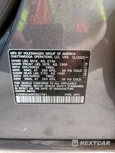 Zdjęcie 13 z 13 samochodu: 2023 VOLKSWAGEN ATLAS SE VIN:1V2KR2CA0PC521791 - miniatura