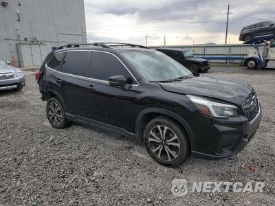 Czwarte zdjęcie samochodu z boku: 2021 SUBARU FORESTER LIMITED VIN:JF2SKAUC1MH535893 - miniatura