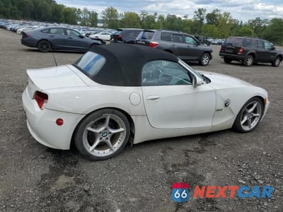 Trzecie zdjęcie samochodu z tyłu: 2008 BMW Z4 3.0SI VIN:4USBU53558LW93556 - miniatura